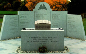 Full Memorial to Witchcraft Victims