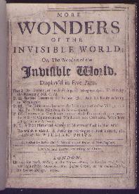 The wonders of the invisible world